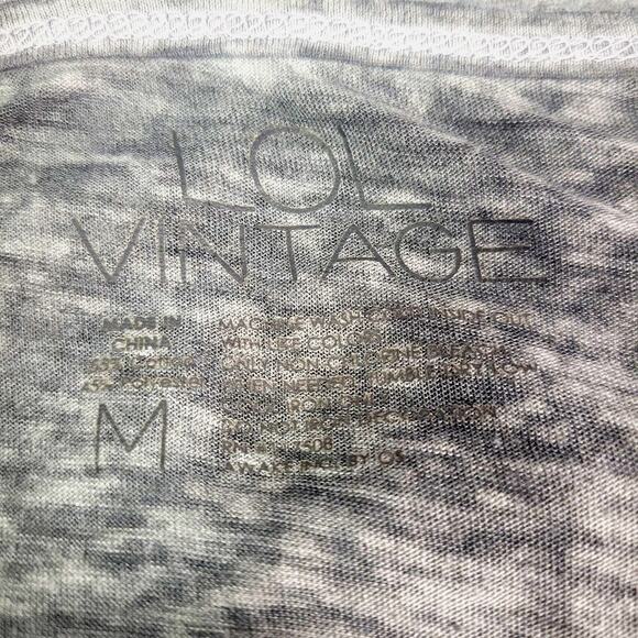 LOL Vintage Semi-Sheer Girl's Tee Size M - Picture 4 of 6